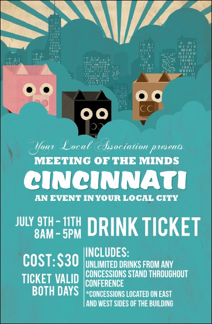Cincinnati Drink Ticket