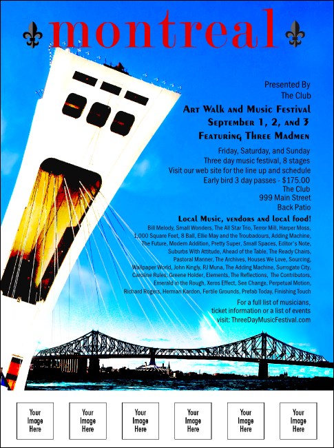 Montreal Flyer Product Front