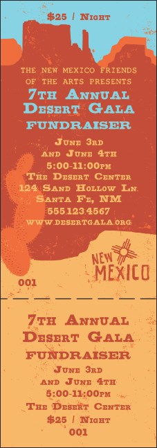 New Mexico General Admission Ticket