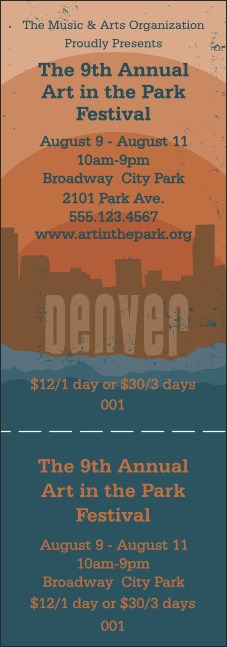 Denver General Admission Ticket