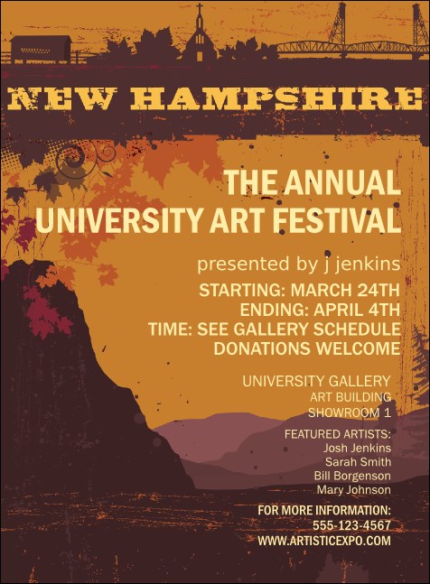 New Hampshire Invitation Product Front