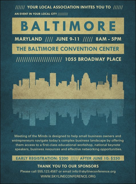 Baltimore Invitation Product Front