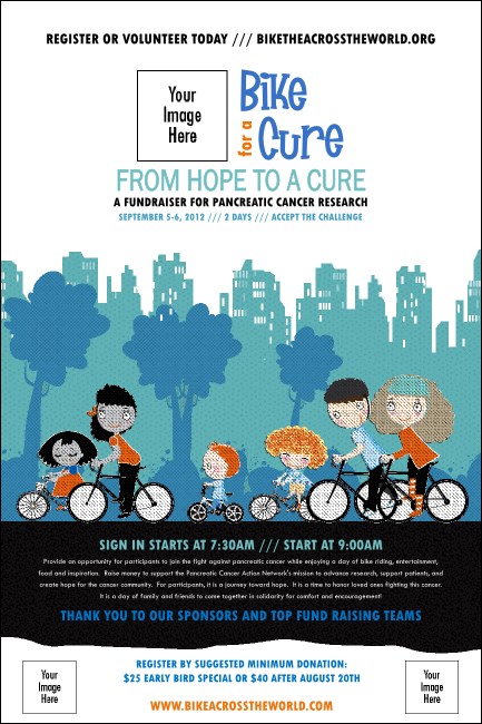 Bike for a Cause Poster Product Front