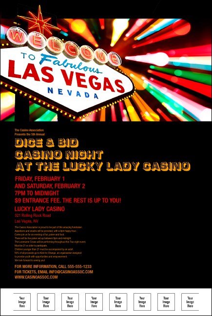 Las Vegas Poster Product Front