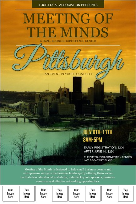 Pittsburgh Logo Poster Product Front