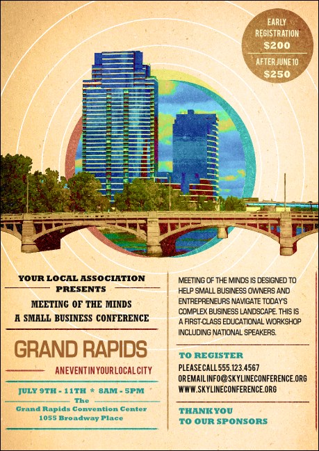 Grand Rapids Postcard Product Front