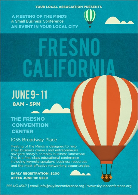 Fresno Postcard Product Front