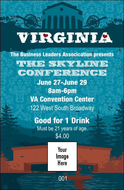 Virginia Drink Ticket Product Front