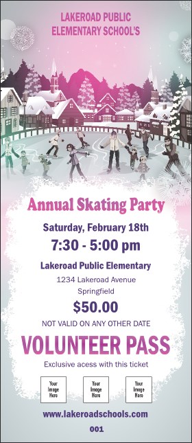 Skating Party VIP Pass Product Front