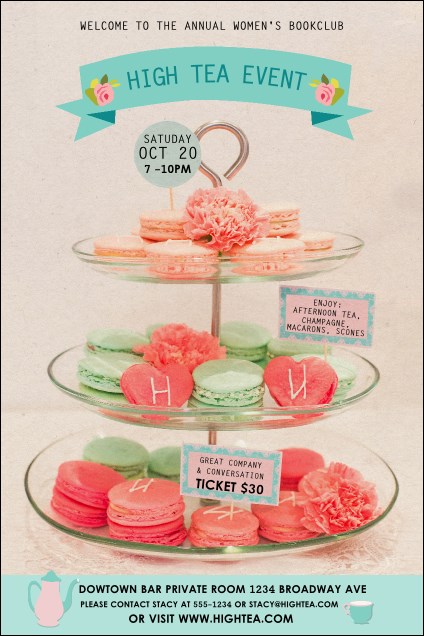 High Tea Poster Product Front