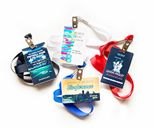 Custom Plastic Event Badges