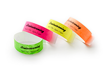 Wristbands with Tabs