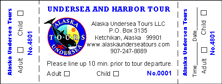 Alaska Underseas Tour Event Ticket