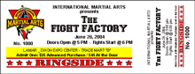IMA Fight Factory Event Ticket