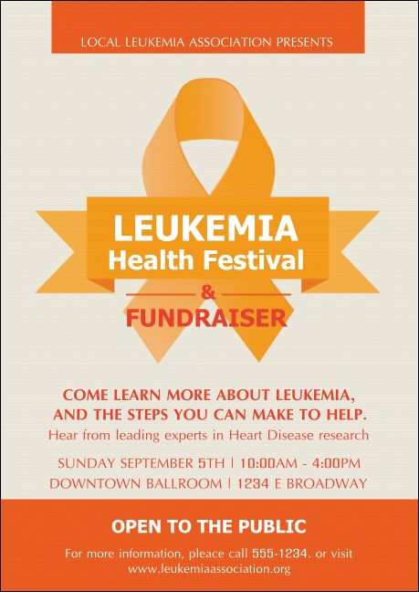 Leukemia Postcard