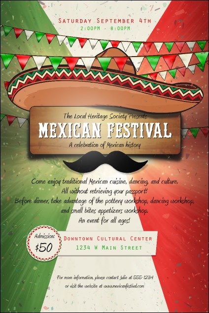 Mexican Fiesta Poster Product Front