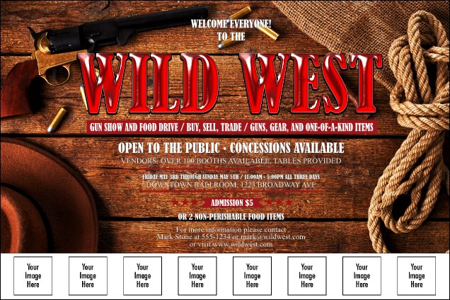 Western Logo Poster