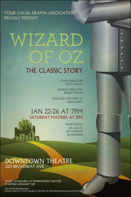 wizard of oz poster ideas