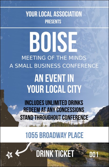 Boise 2 Drink Ticket Product Front