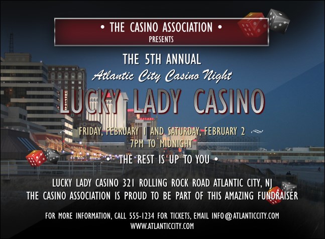 Atlantic City Invitation