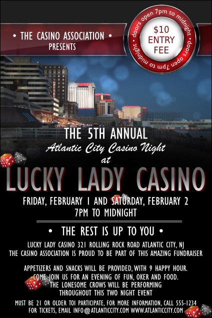 Atlantic City Poster Product Front