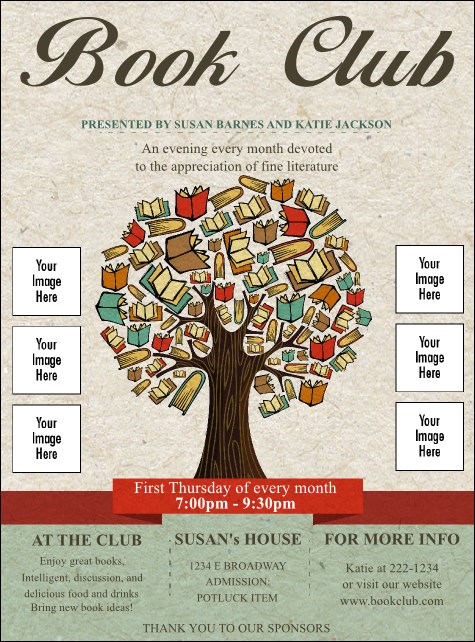 Books Logo Flyer