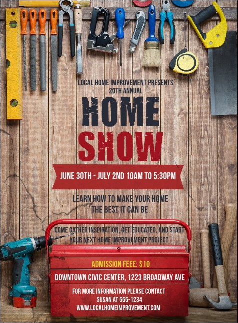 Home Improvement Invitation