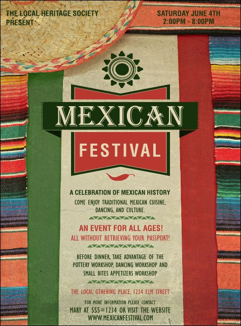 Mexican Hat Flyer Product Front