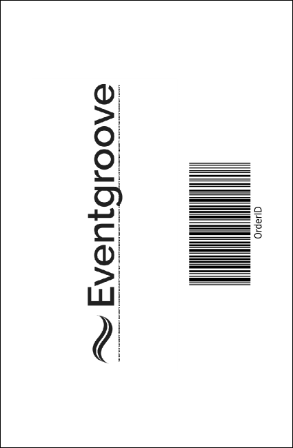 Houston Drink Ticket (Black and white) Product Back