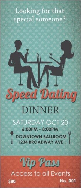 Speed Dating VIP Pass