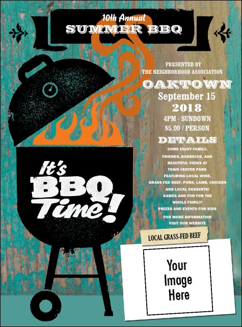 BBQ Kettle Grill Flyer