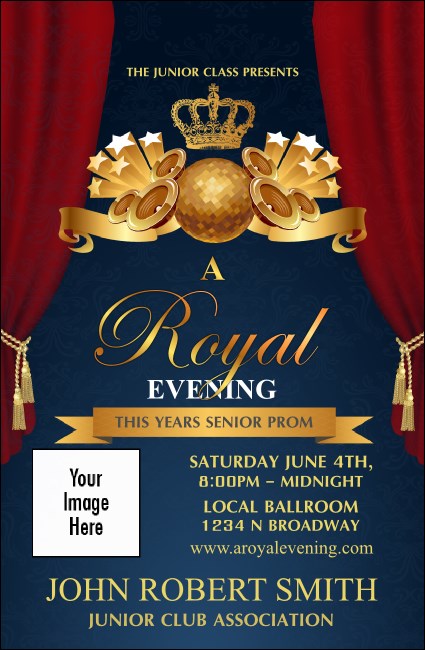 Royal VIP Event Badge Small