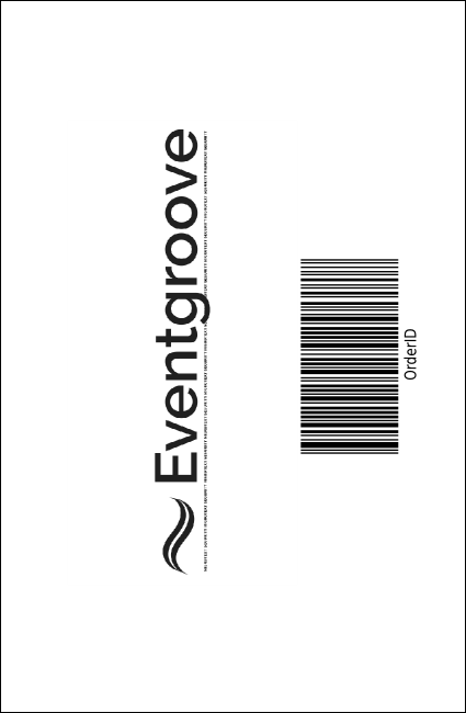 Indianapolis Drink Ticket (black and white) Product Back