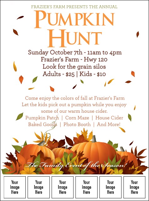 Pumpkin Patch Logo Flyer