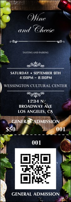 Vineyard Event Ticket