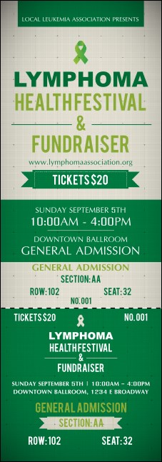 Lymphoma Reserved Event Ticket Product Front