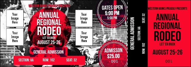 Modern Rodeo Reserved Event Ticket
