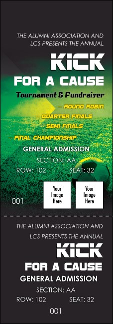 Soccer Field Reserved Event Ticket Product Front