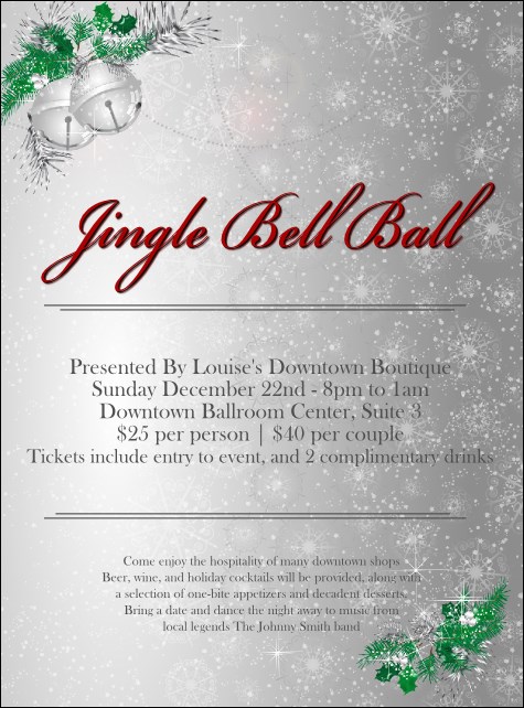 Jingle Bells Flyer Product Front