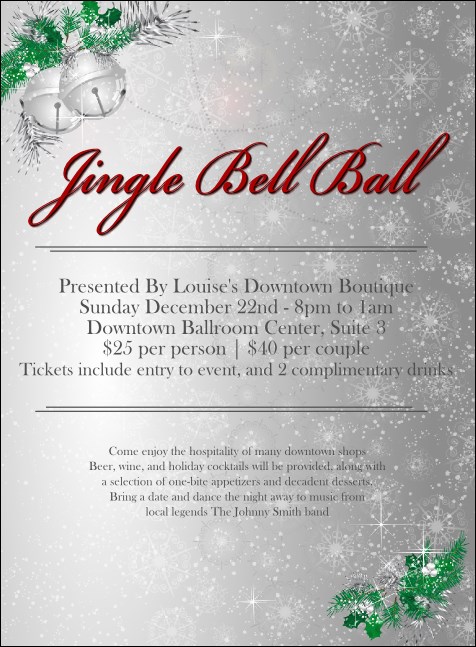 Jingle Bells Invitation