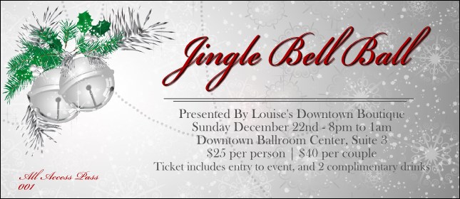 Jingle Bells VIP Pass