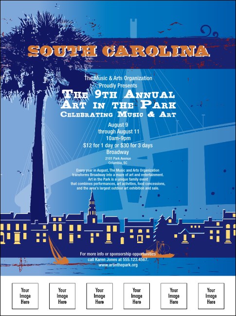 South Carolina Flyer Product Front