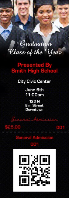 Graduation Event Ticket