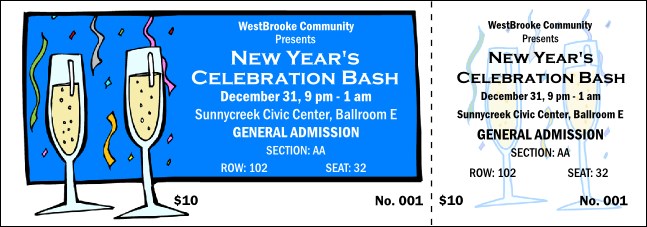 Celebration 001 Reserved Event Ticket