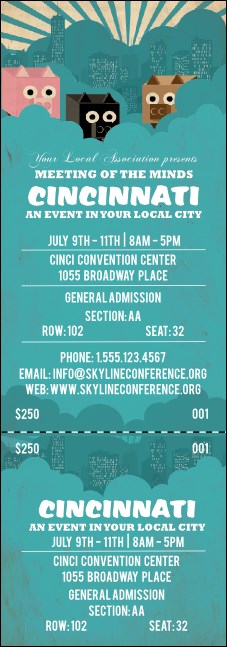 Cincinnati Reserved Event Ticket Product Front