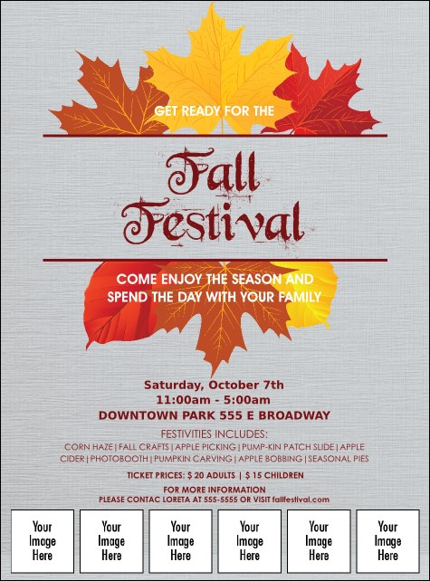 Fall Simple Image Flyer
