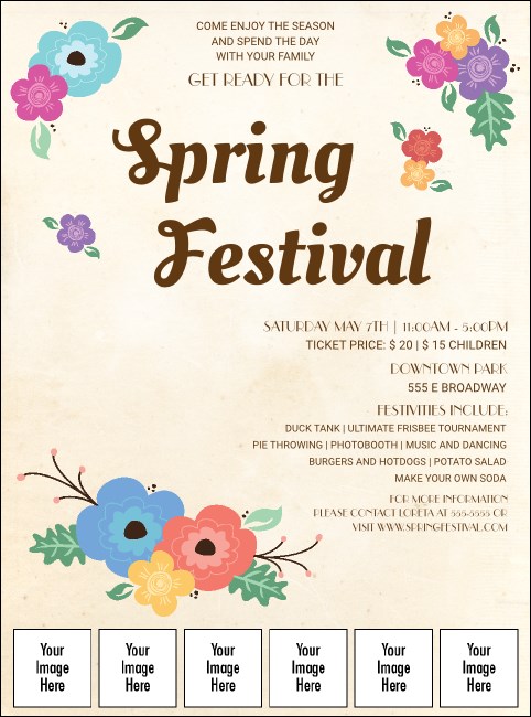 Spring Festival Image Flyer