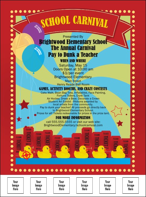 School Carnival Flyer