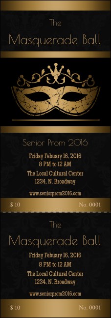 Masquerade Ball 3 Event Ticket