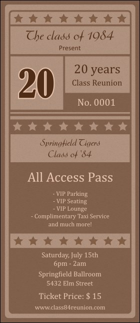 Reunion 2 VIP Pass